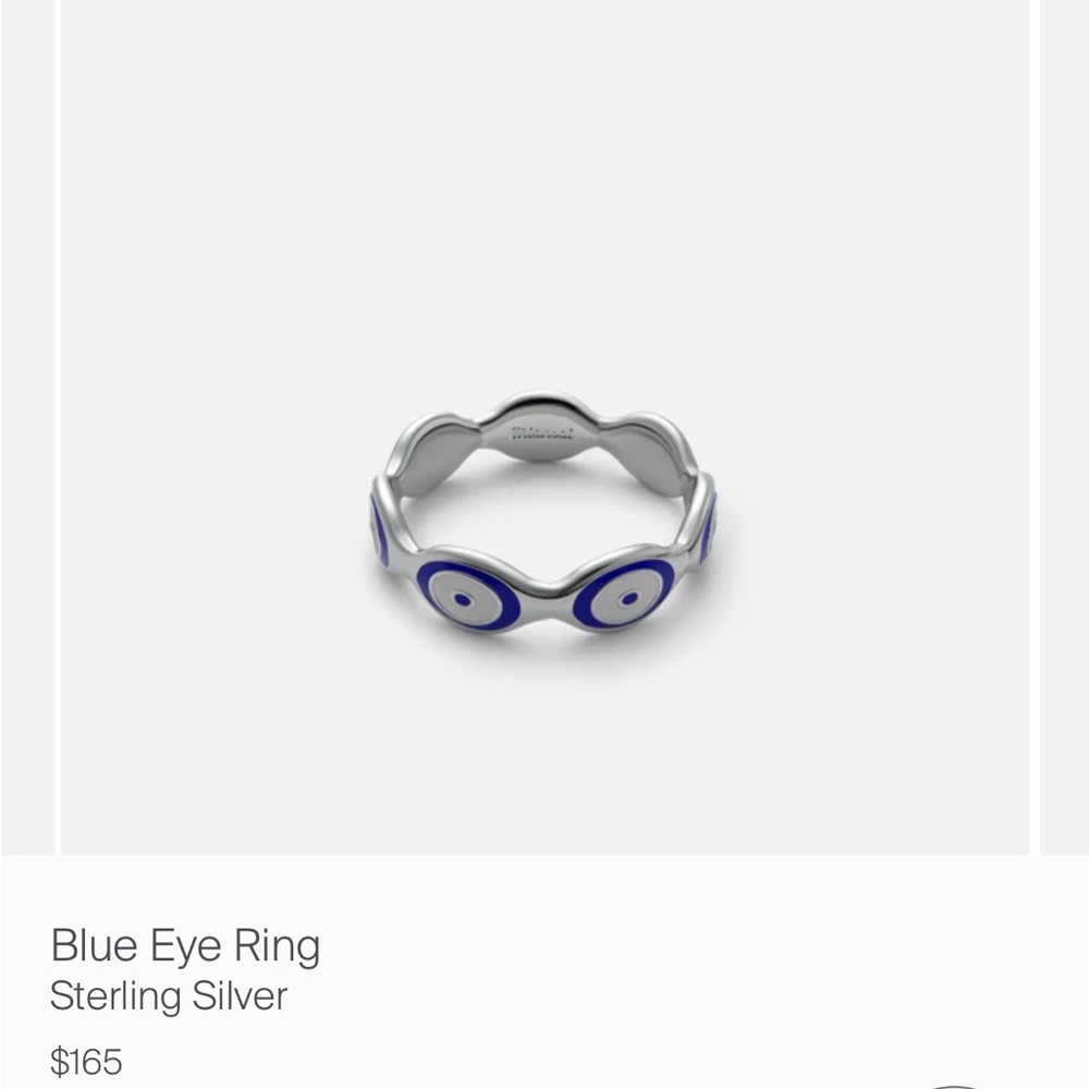 Miansai Blue Eye Ring - Picture 5 of 5